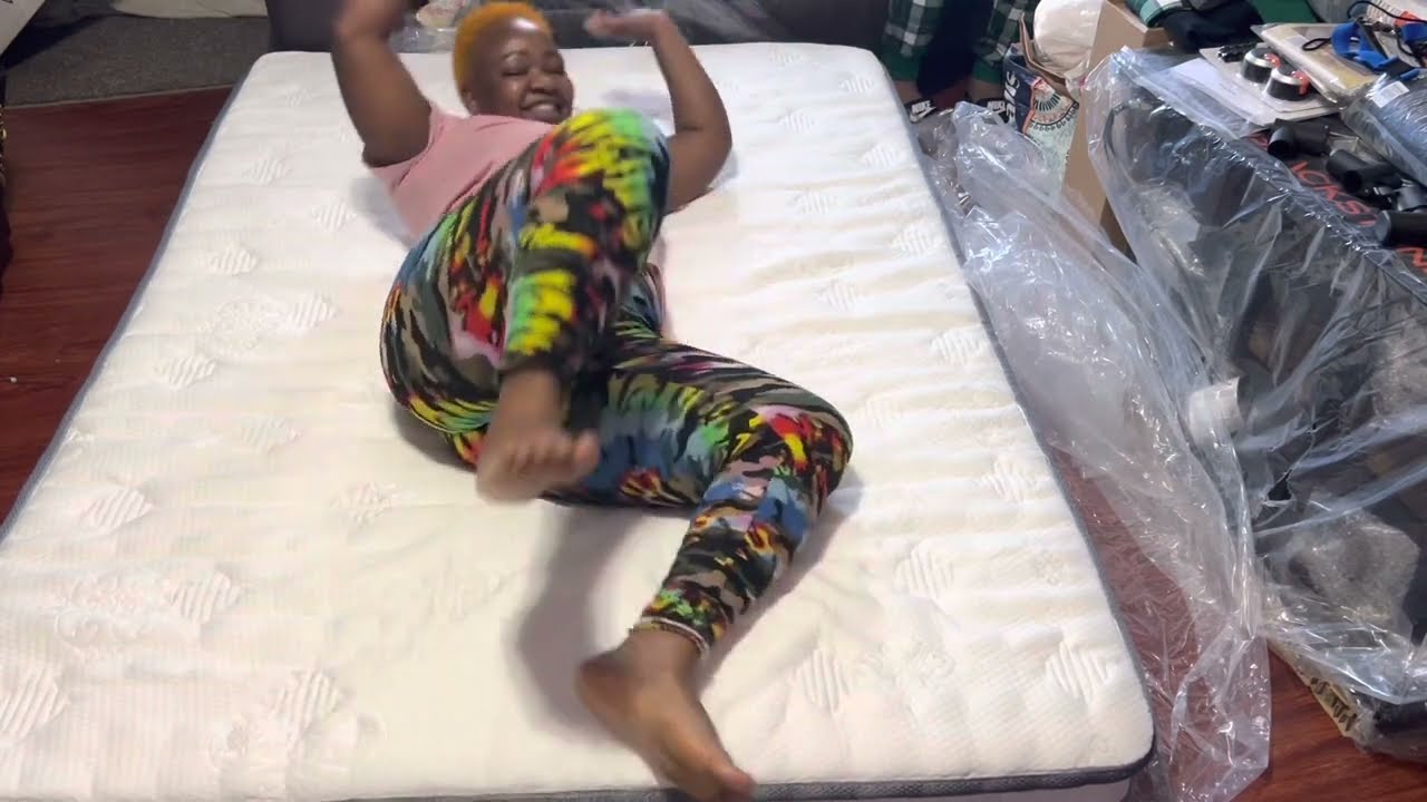 Amazon Open-Box Vesgantti Full Size Mattress. See how everything came together!