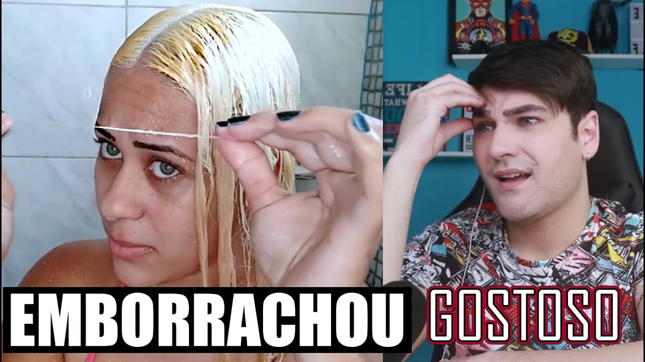 ELA DESCOLORIU DE NOVO 😵‍💫 REAGINDO A DESCOLORAÇÃO GLOBAL CORTE QUÍMICO INSISTE EM QUERER APARECER