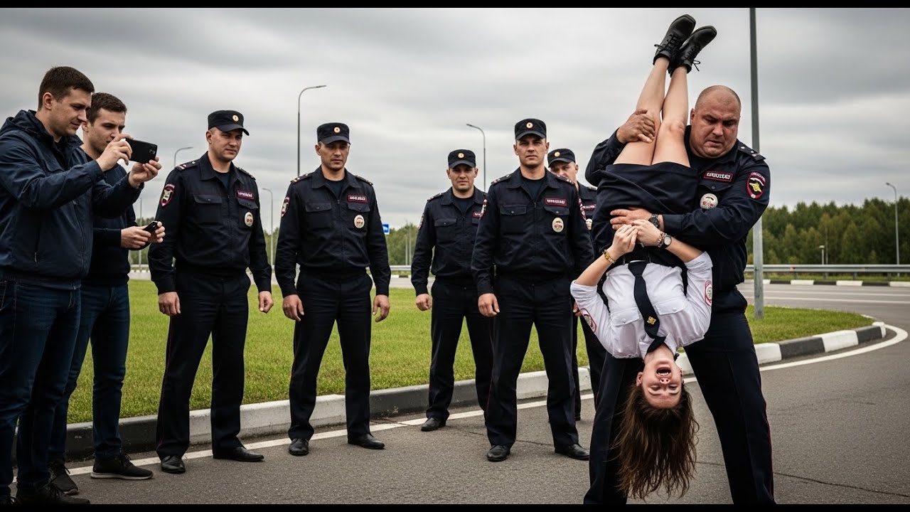 Коп публично унижал девушку, пользуясь властью‼️ Но её настоящий статус...