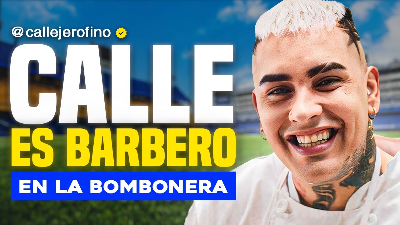 ¡CALLEJERO FINO SORPRENDE A TODOS! 🤯💈 La Batalla de BARBEROS Más Intensa en La Bombonera