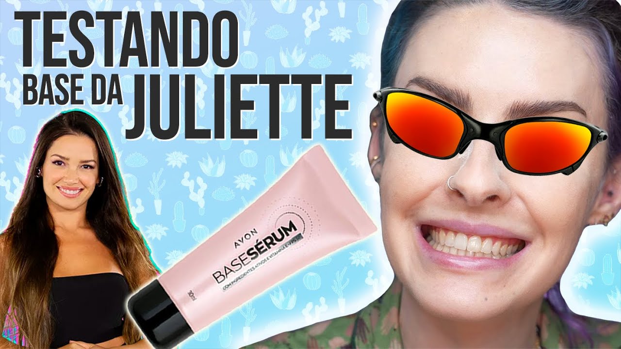 TESTEI A BASE DA JULIETTE COM A DONA AVON - Karen Bachini