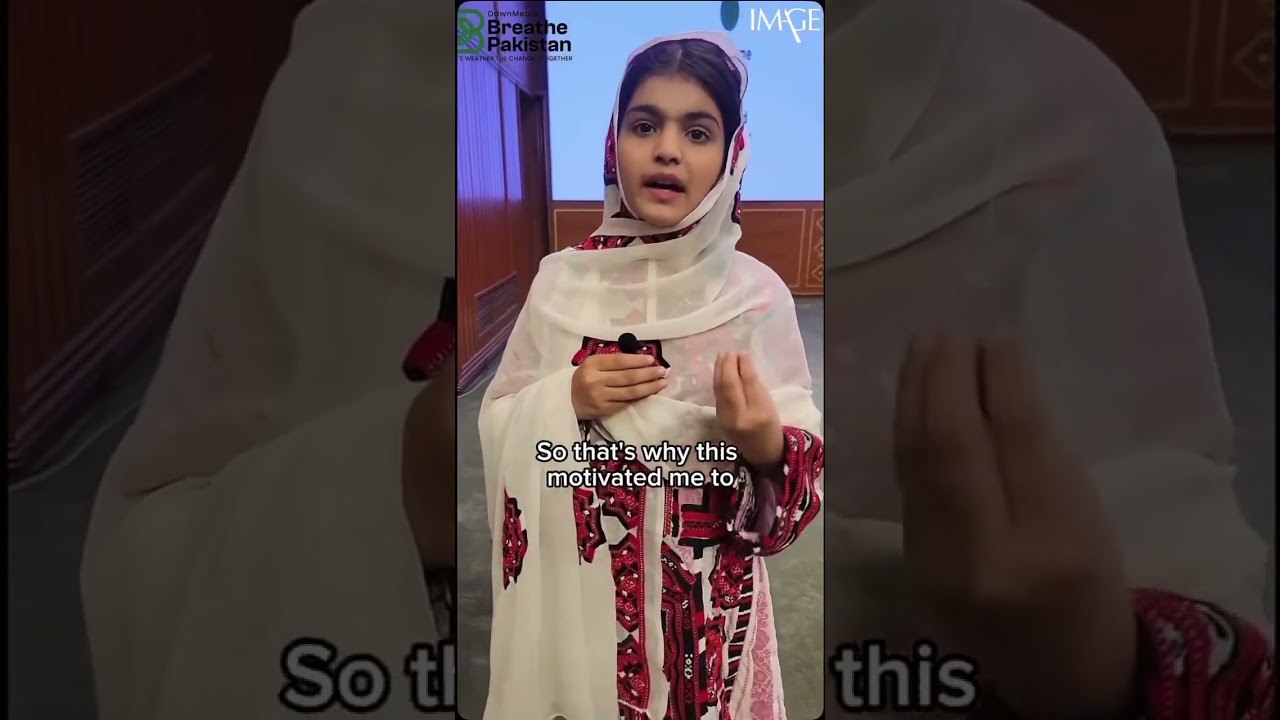 #UNICEF appoints Zunaira Baloch as   Youth Advocate for #ClimateAction and Girls Empowerment