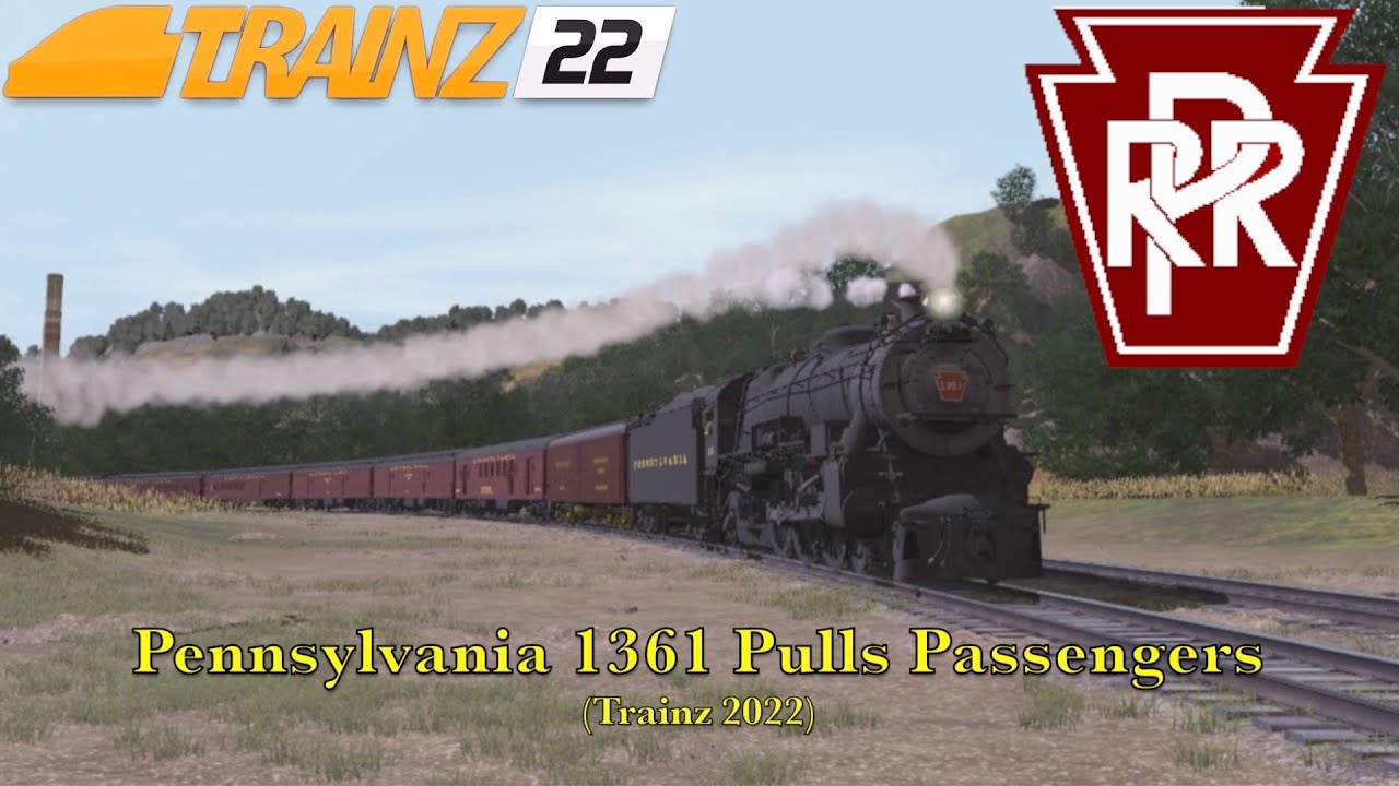 Pennsylvania 1361 Pulls Passengers (Trainz 2022)