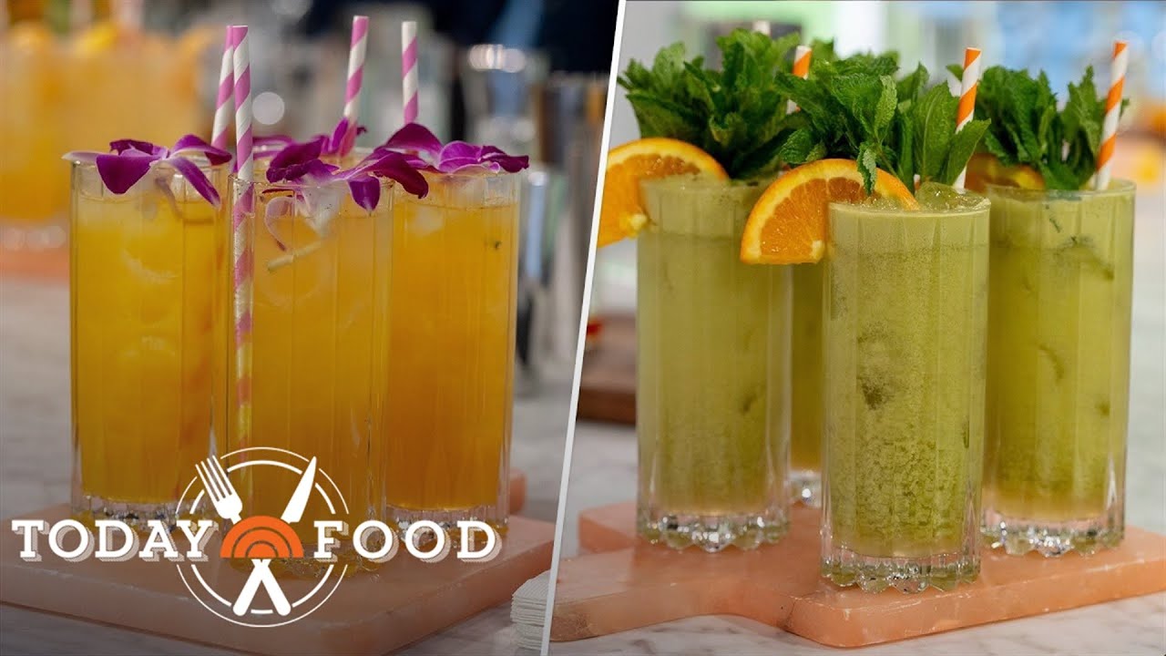 4 sweet, sour and sparkling cocktail recipes to celebrate spring