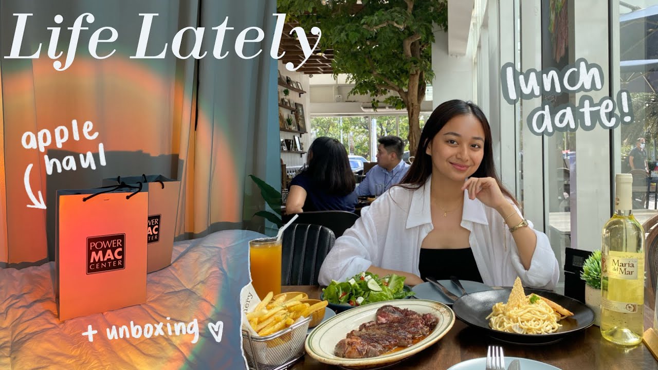 Life Lately | Apple Haul & Lunch Date by Angel Secillano
