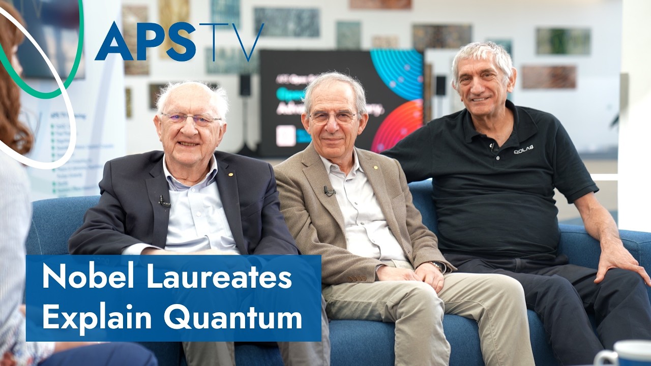 How Quantum Circuits Changed Physics | 2025 Nobel Laureates at APS