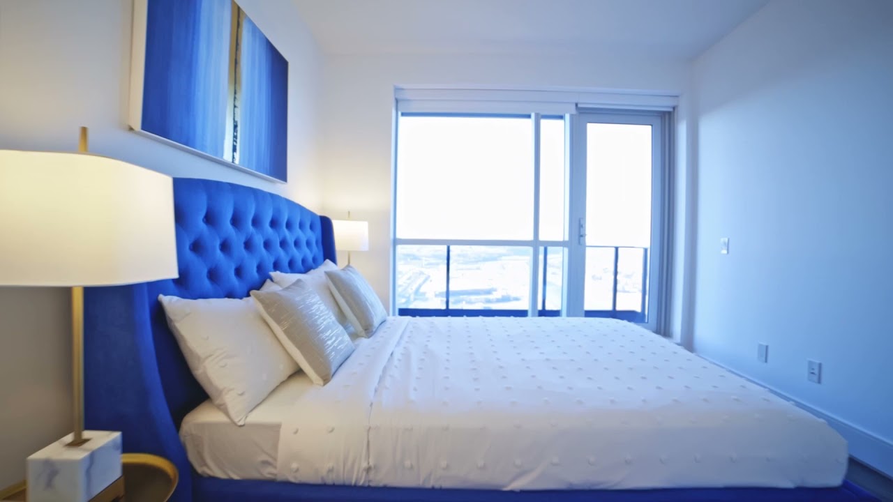 West Village Towers - Floor Plan G - 3 Bed / 2 Bath ( Calgary Luxury Apartment Rentals )