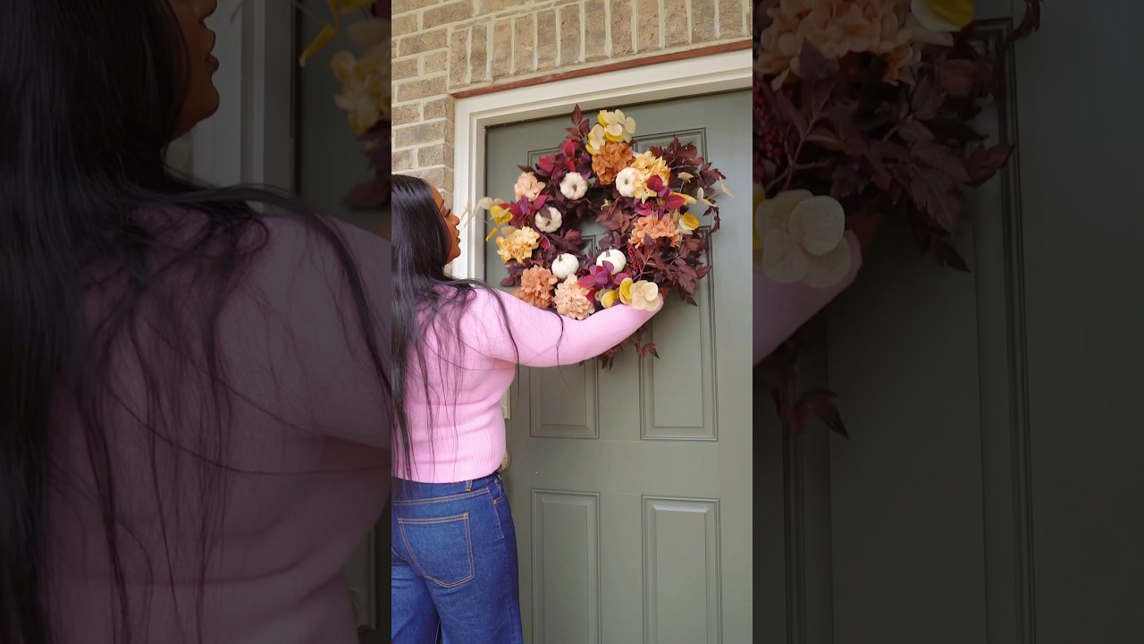DIY FALL WREATH 🍂