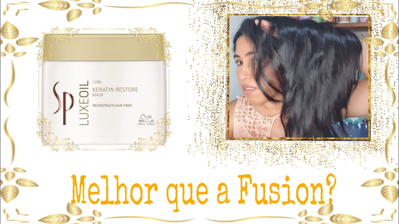 Máscara SP Luxe Oil Wella Resenha sem fonte de calor | Low Poo #TransicaoCapilar #AltaPorosidade