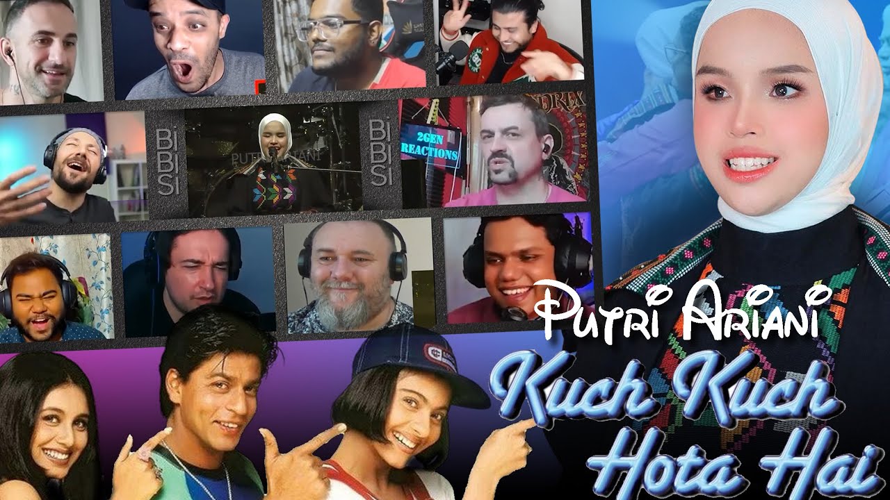 GILIRAN INDIA DIBUAT BANGGA❗💥 PUTRI ARIANI  KUCH KUCH HOTA HAI REACTION COMPILATION PREMIUM BIBISI