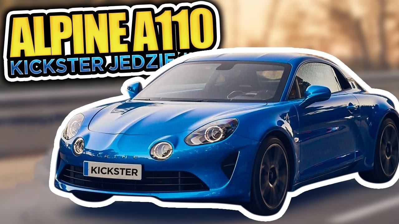 Alpine A110 - Kickster jedzie #19