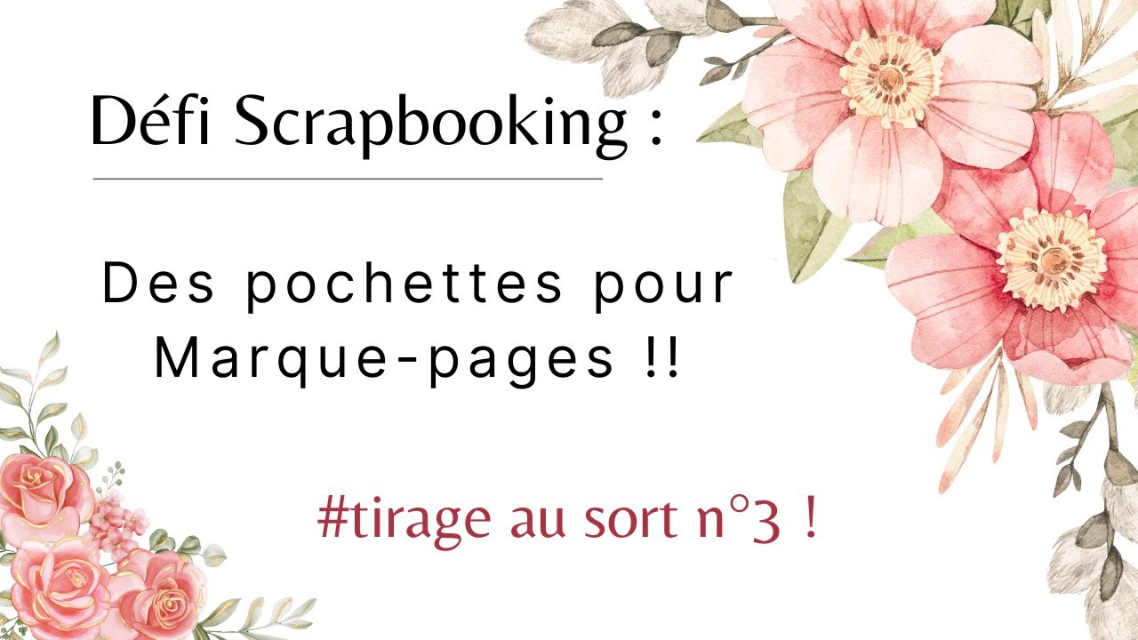 Pochettes pour marque-pages et 4 marque-pages thème enfants !! Tirage au sort du 3e défi scrap !