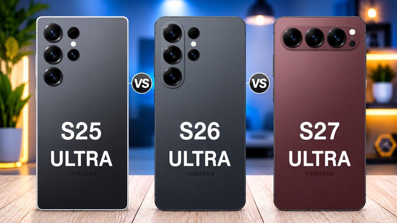 Samsung Galaxy S27 ultra Vs S26 ultra Vs S25 ultra | What's New?