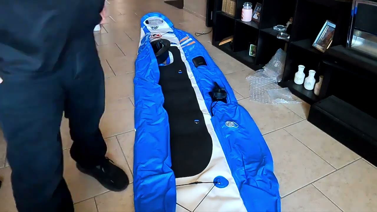 Win Max Inflatable Pedal Kayak Unboxing, Setup and Review and use at Lake Pleasant, Arizona