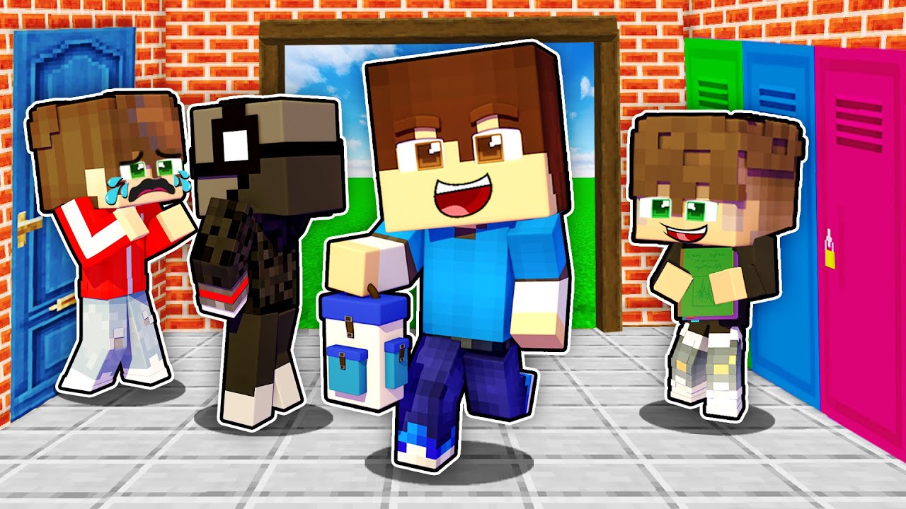 MINECRAFT, ΑΛΛΑ ΠΑΩ ΣΤΟ ΣΧΟΛΕΙΟ!