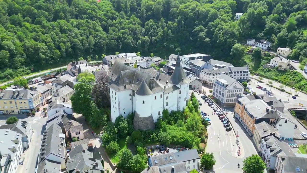 Drone Video of Ch&acirc;teau Clervaux in Luxembourg | A Breathtaking Aerial Tour