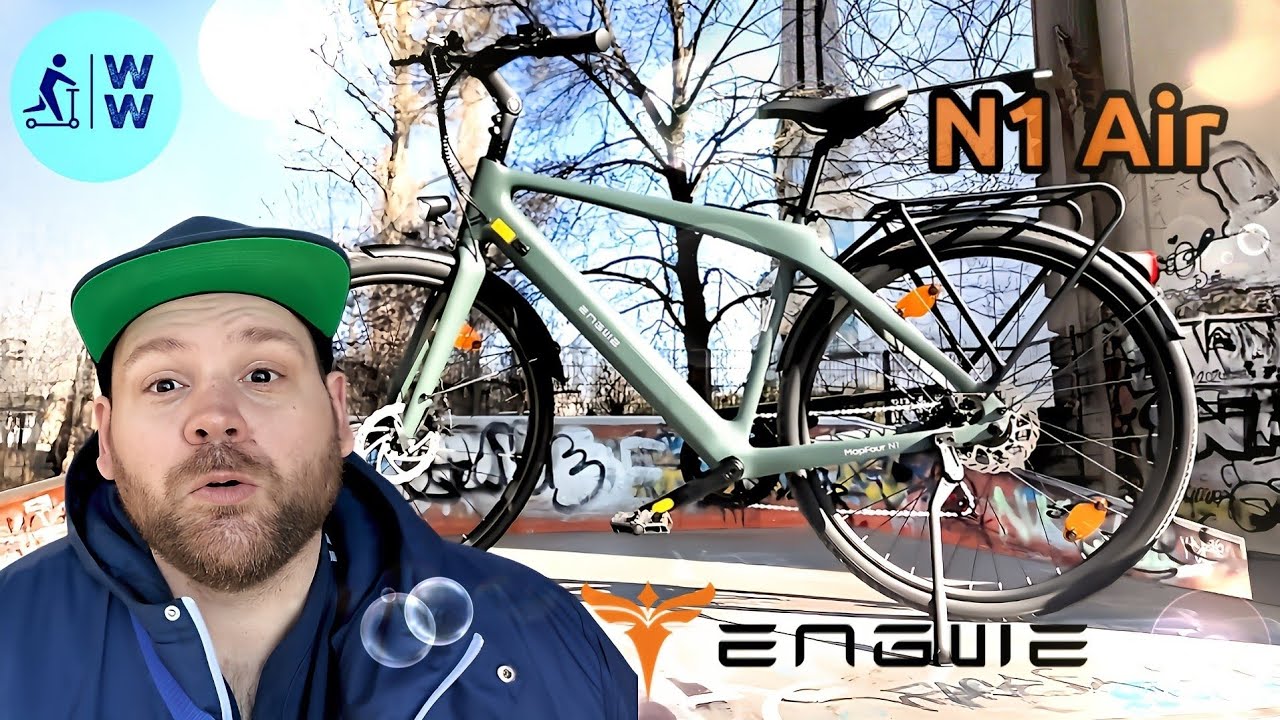Engwe N1 Air 🔥 Smartes Carbon eBike 🔥 Pedelec, GPS, 25 km/h, 250 Watt, 2025 ST #engwe