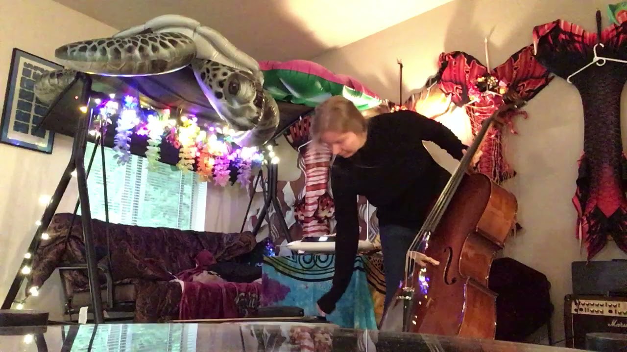Test piece for Bad Little Space Mermaids Cello and Theremin