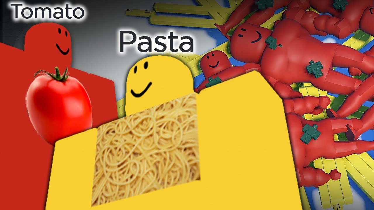 Как приготовить спагетти в ROBLOX