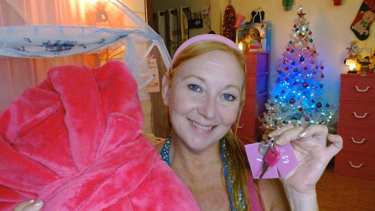 ASMR - Back At The Cozy Cabin - Check In 🏡 (Requested RP) #asmr #asmrroleplaying #cozycabin