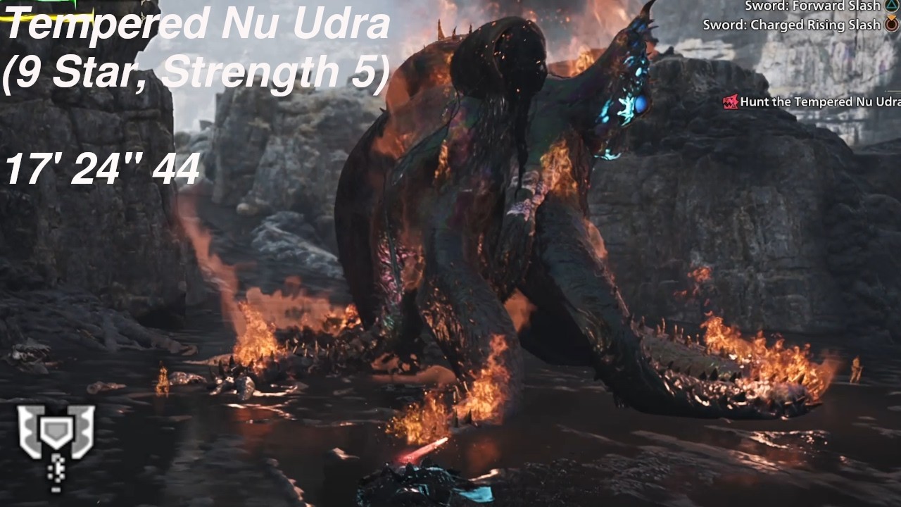 Charge Blade | 9*5 Tempered Nu Udra | 17' 24