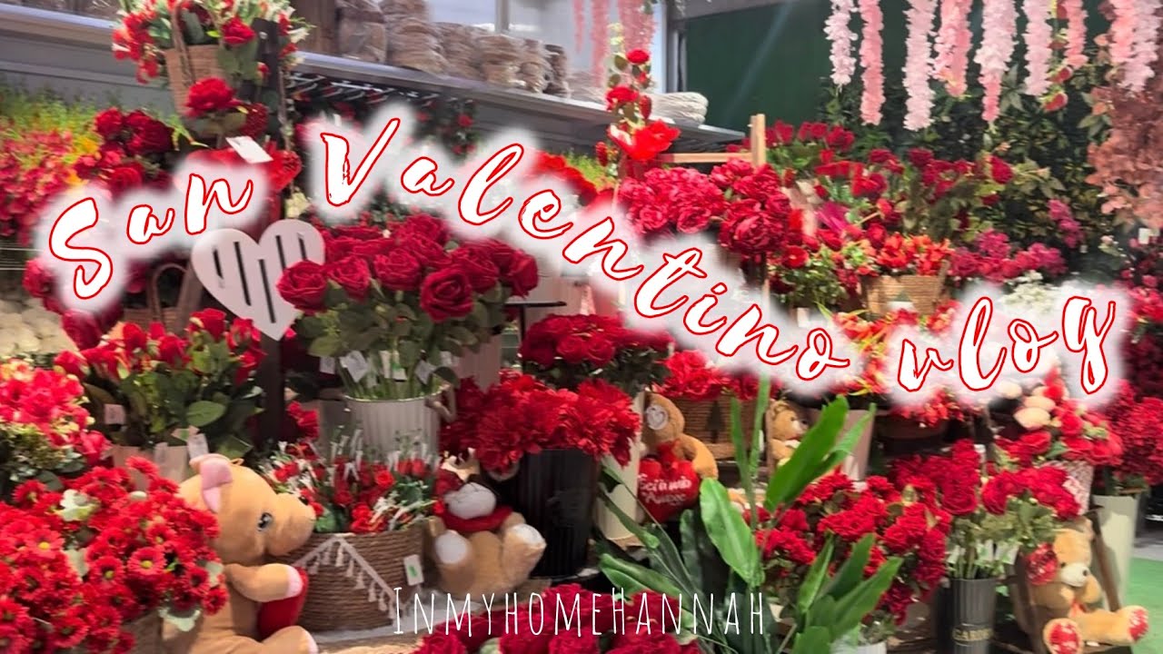 Vlog❤️San Valentino,sushi,action & mercato-Inmyhome🩷Hannah🩷