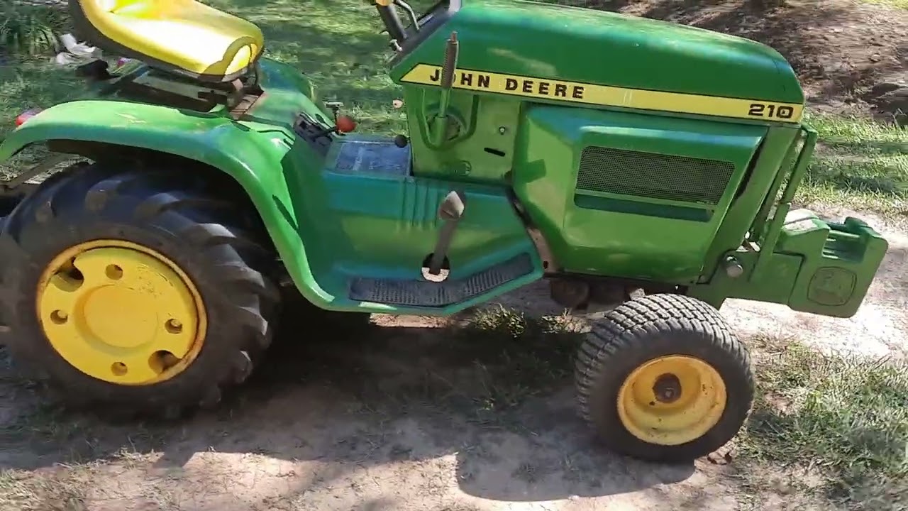 John Deere 210 sleeve hitch  (homemade)