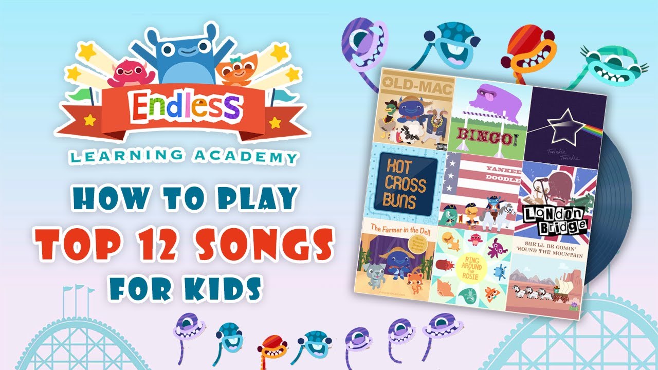 Endless Music Activity - Learn How to Play TOP 12 Songs for Kids | Originator Games