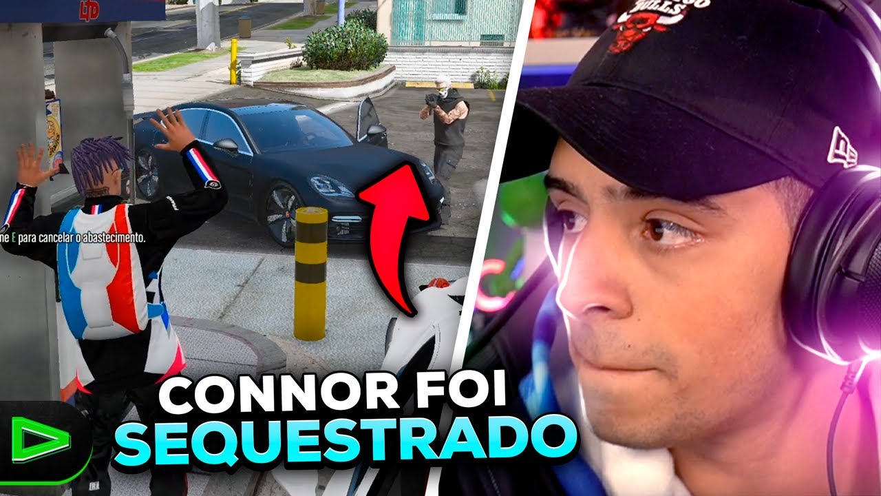 CONNOR FOI SEQUESTRADO E A FRANÇA FEZ O RESGATE! LOUD CORINGA GTA RP!