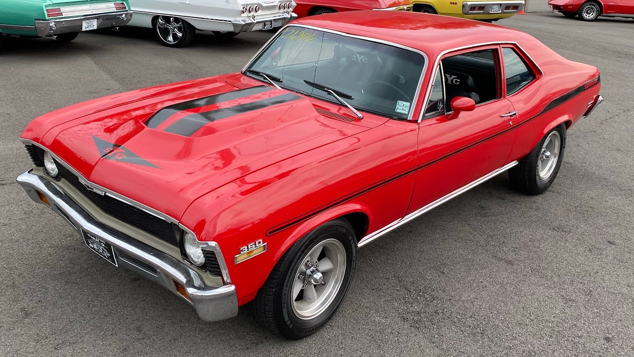 Тест-драйв Chevrolet Nova 1972 года. ПРОДАНО за 21 900 долларов. Maple Motors #1744.
