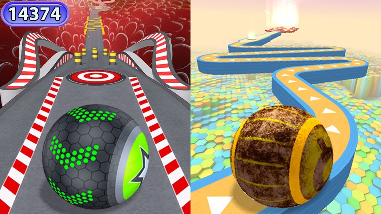 🌈 Going Balls VS Rollance Adventure Ball,Rolling Balance Ball,Sky Balls,Action Balls,Super Rolling