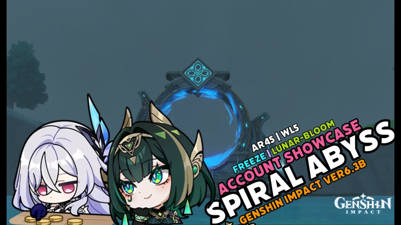 ( Freeze | Lunar Bloom ) Abyss v6.3b (Luna IV) : Genshin Impact - AR45 | WL5