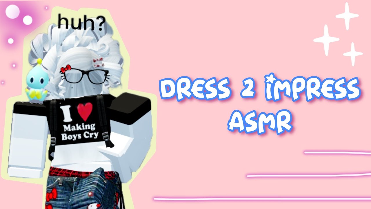 ROBLOX ASMR: DRESS 2 IMPRESS [Rambling, Keyboard Clicks, Mouth Sounds]🌷🌷🌷