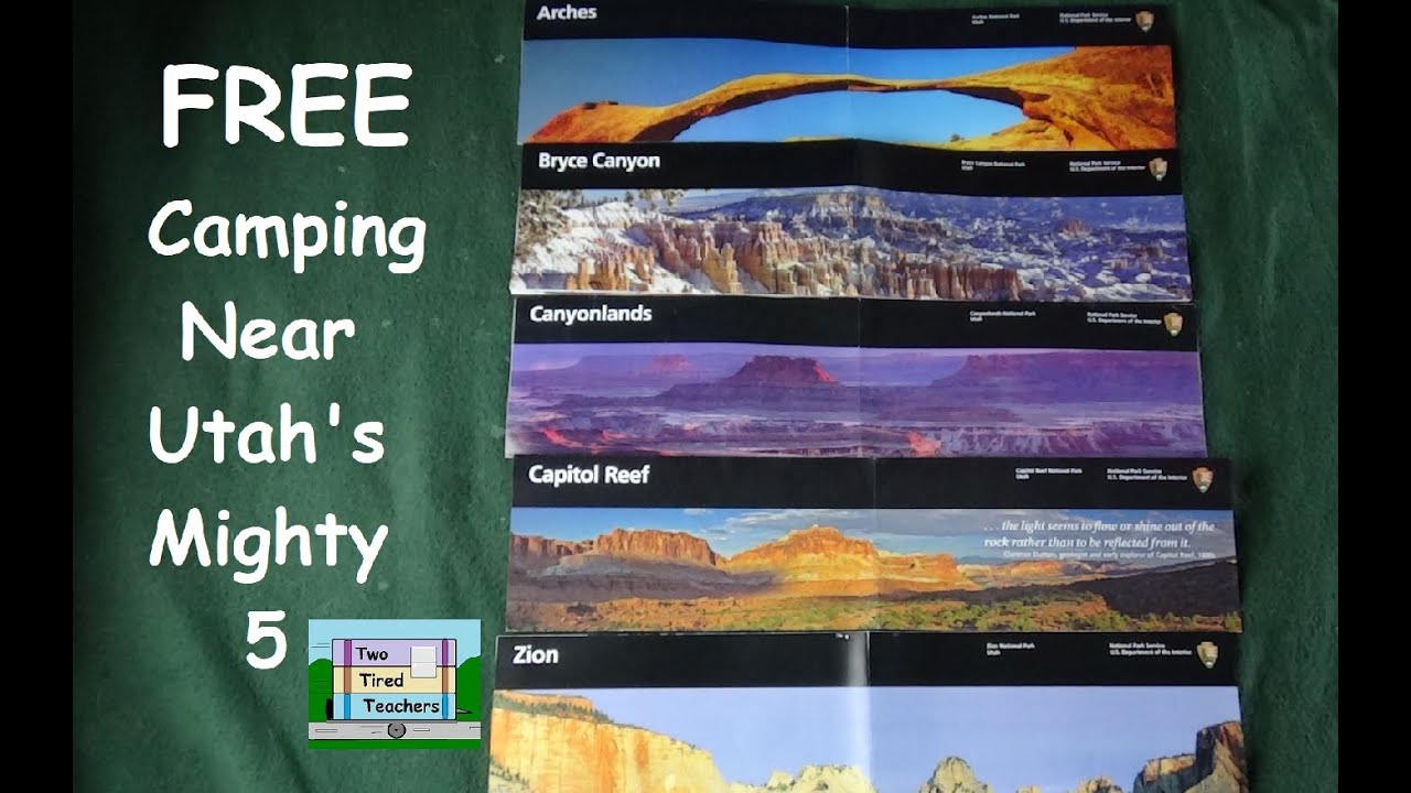 FREE RV Camping Near Utah's Mighty 5 National Parks