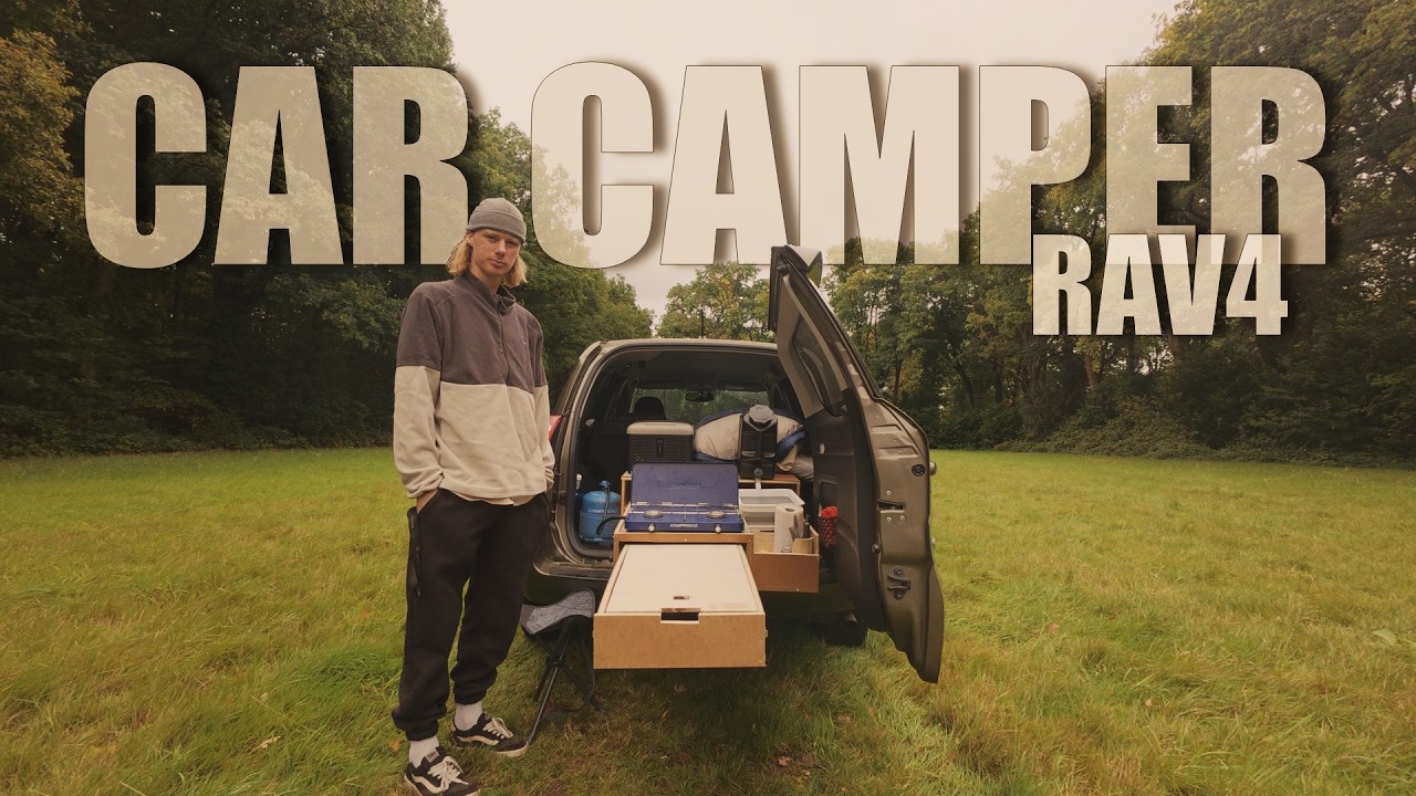 How I Turned My Car Into a Simple Camper - Toyota Rav4