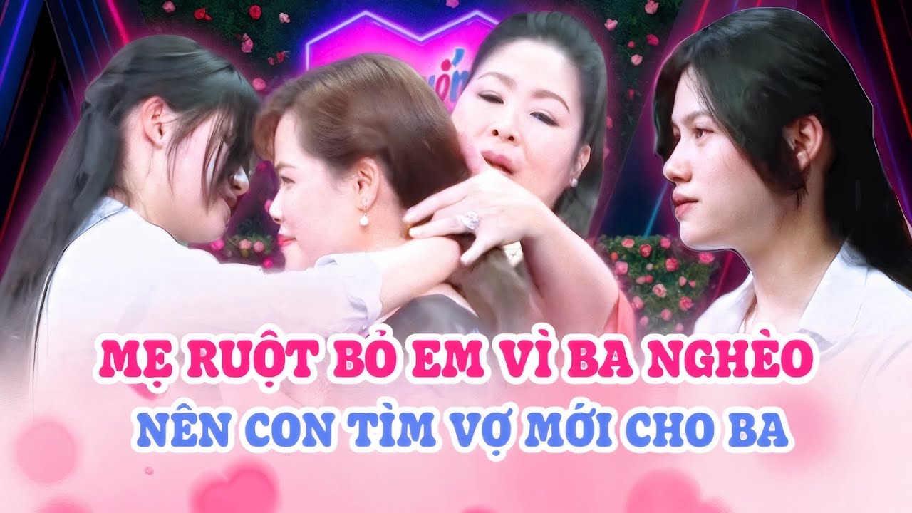 CÔ GÁI XINH ĐẸP TÌM VỢ MỚI CHO BỐ ĐEM DÂY CHUYỀN VÀNG ĐEO TRĨU CỔ MẸ KẾ