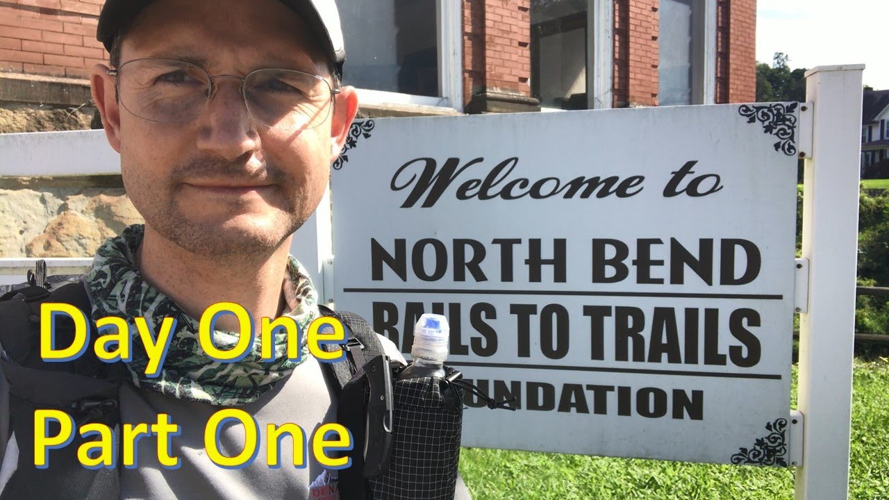 The NORTHBEND RAIL TRAIL - 72 Mile Solo Thru Hiking - Episode 1 (Part 1)