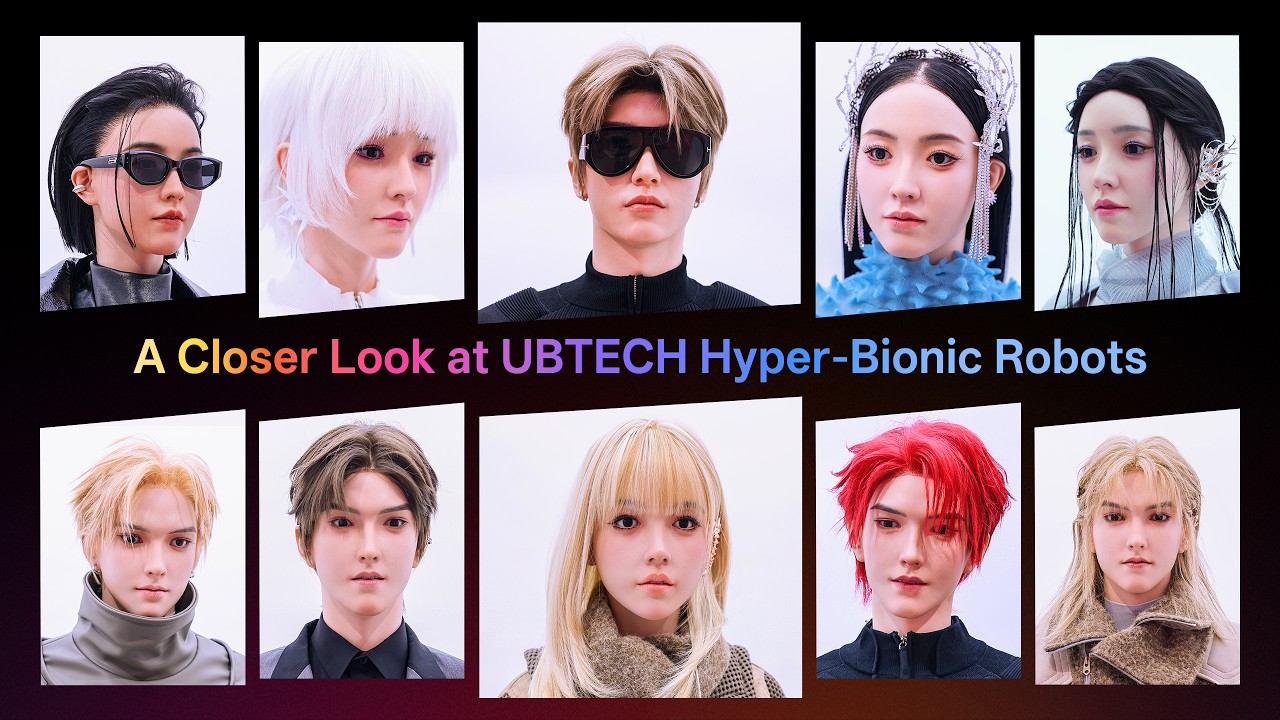 UWORLD Ultra-Bionic Humanoid Robot U1 Pro &mdash; Up Close at the Global Launch Event