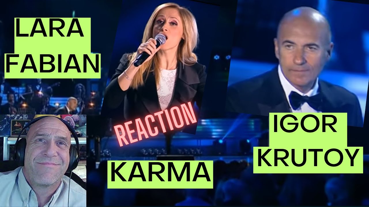 Lara Fabian - Karma - Igor Krutoy | Reaction with Rollen
