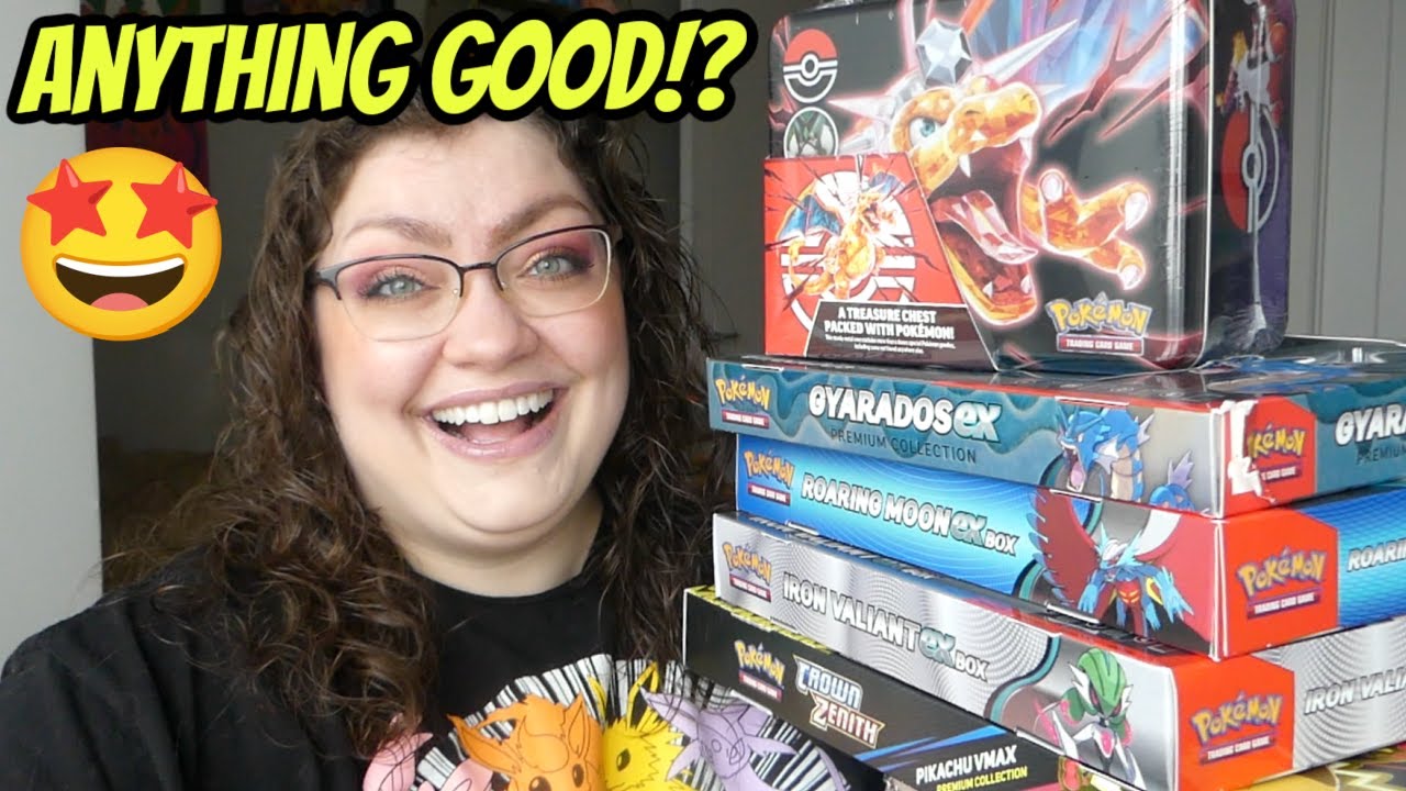 ROLLERCOASTER PULLS | Unboxing 5 NEW(-ish) Pokémon TCG Collection Boxes!!!