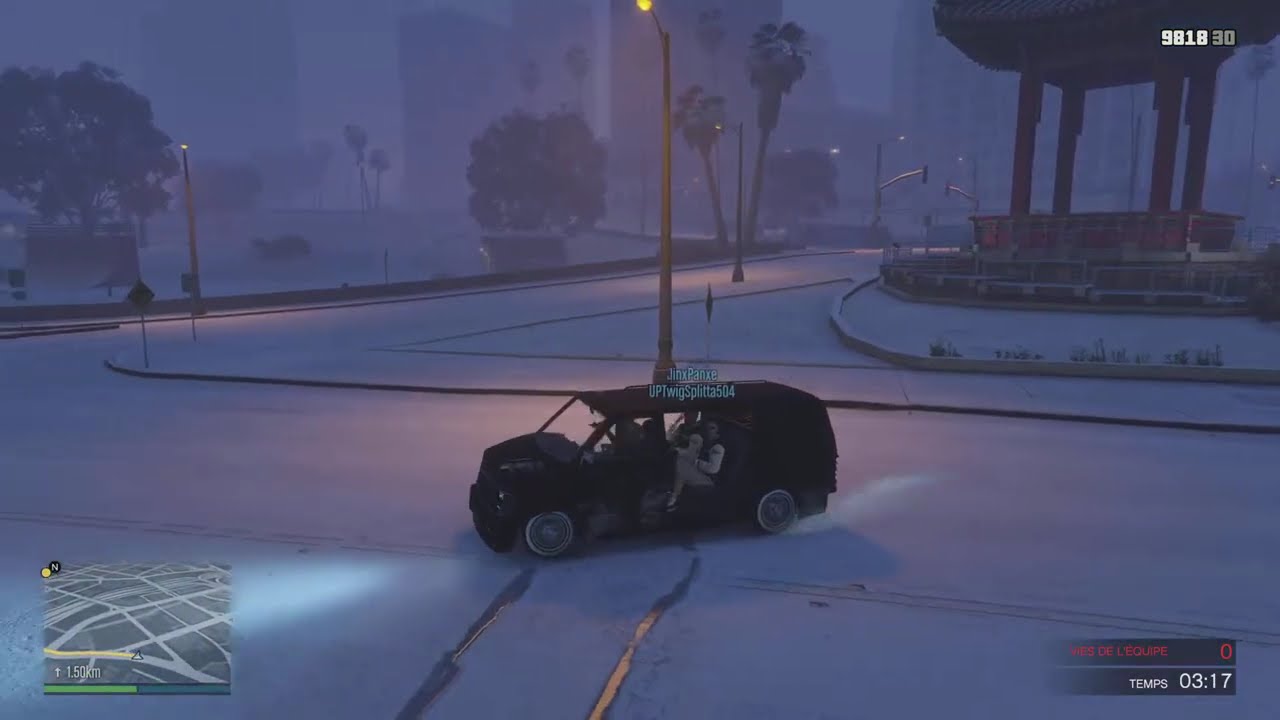 GTA 5 Mission Mesures désespérées Lamar sur Ps5 en ligne