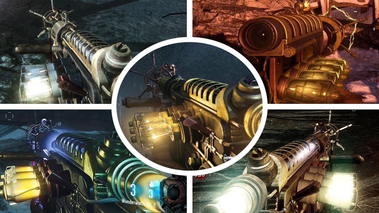 Эволюция Wunderwaffe DG-2 в Call of Duty Zombies