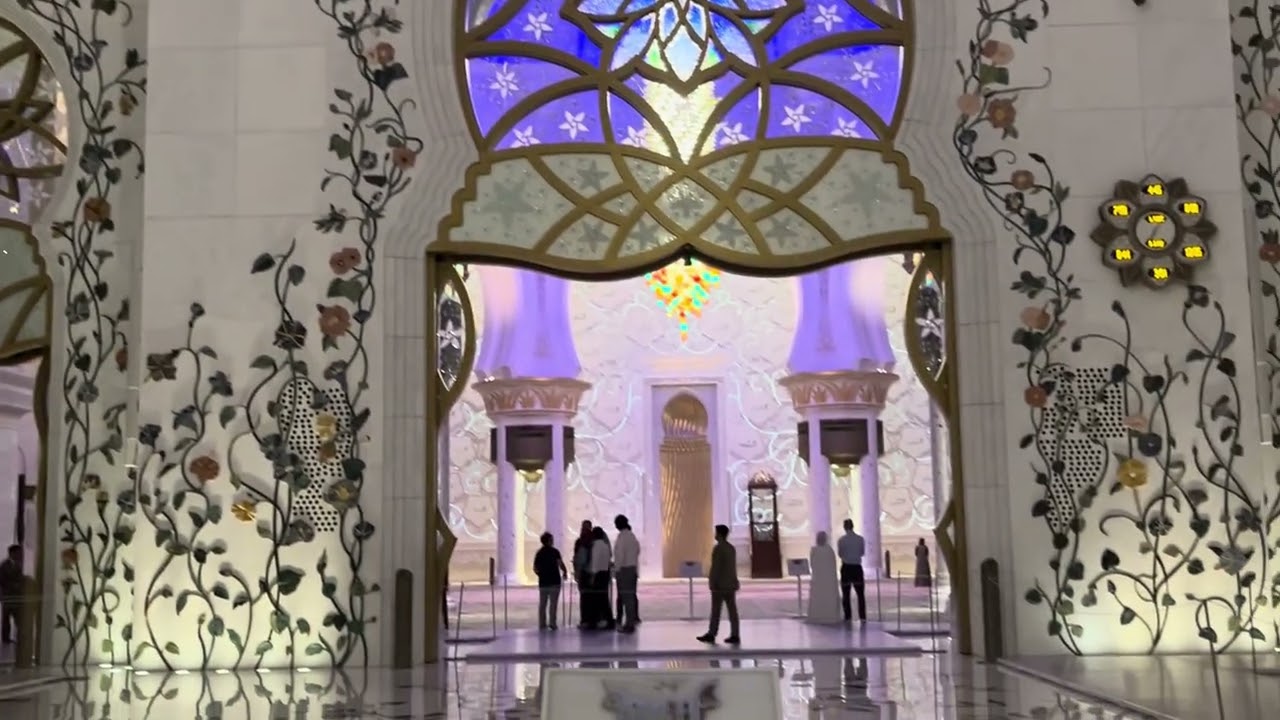 Grand mosque Abu Dhabi 