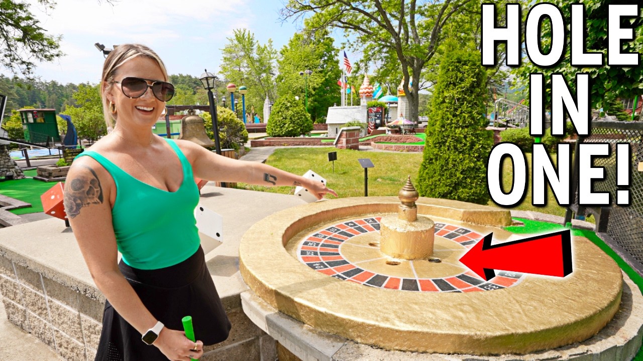 The World's BEST Old School Mini Golf Course! - MUST PLAY!