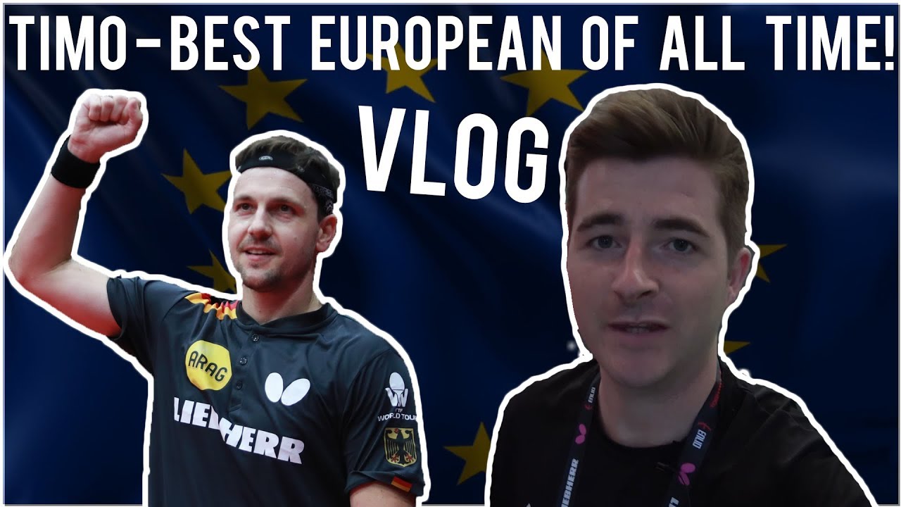 Timo Boll 7 Time European Champion | TableTennisDaily VLOG