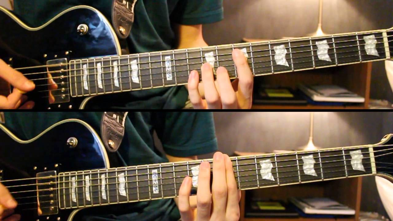 "Angels Fall" - Breaking Benjamin {Lead & Rhythm Guitar Cover} HD