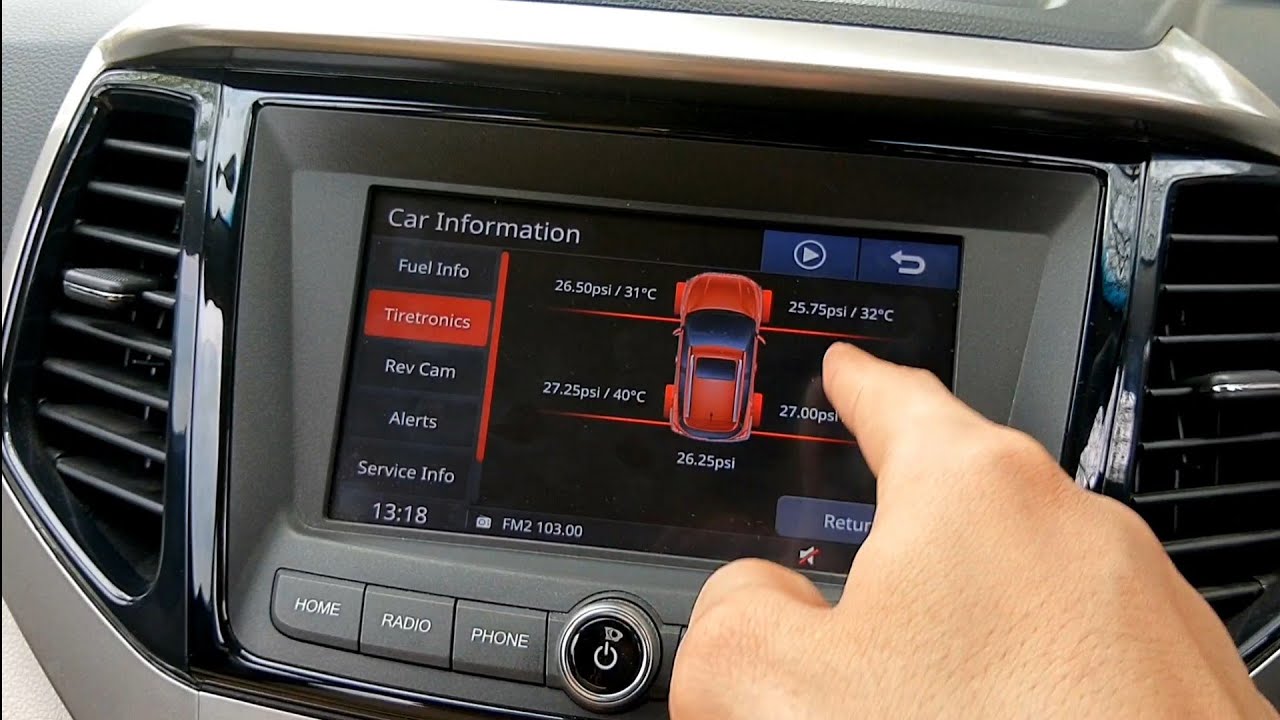 XUV300 Tyre pressure monitoring system (TPMS) | जानिए क्या हैं फ़ायदे