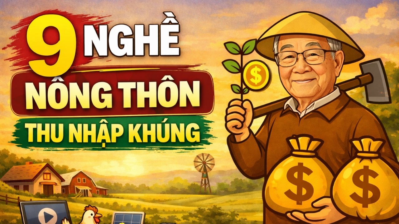 9 Nghề Làm Ở Quê Thu Nhập Khủng – Nhiều Người Biết Nhưng Ít Ai Dám Làm