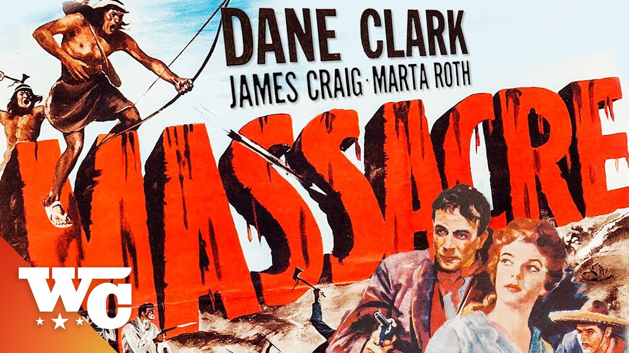 Massacre | Full 1950s Western Movie | Dane Clark, James Craig | Western Central