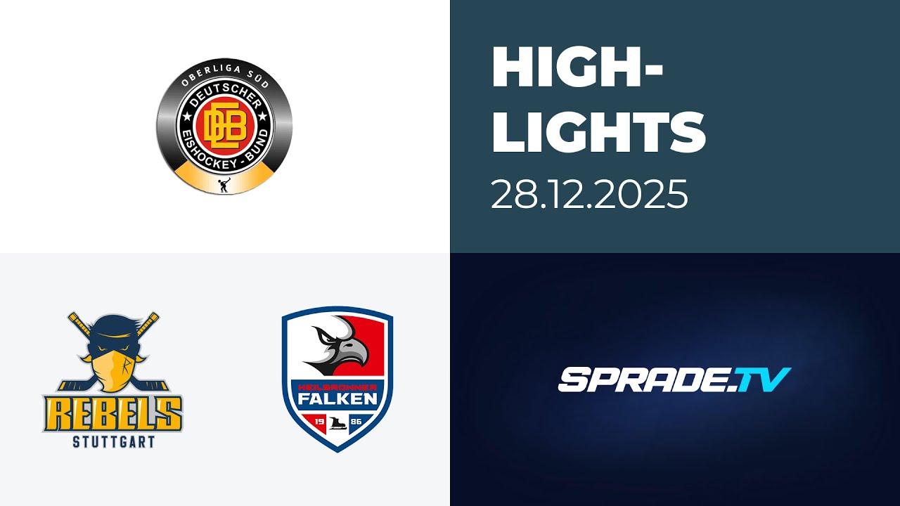 28.12.2025 - Highlights - Stuttgart Rebels vs. Heilbronner Falken